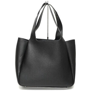 Prada Bag Leather Tote Handbag Black